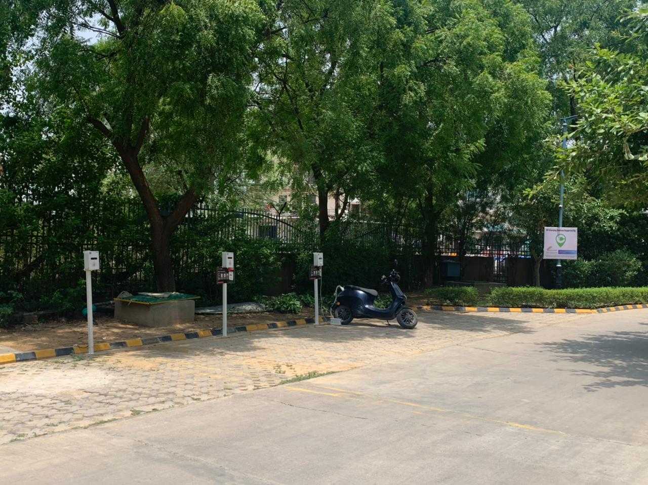 EV Charging station at residential complex